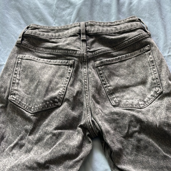 Black/Gray Stonewash Jeans - High Rise - Straight - BUNDLE AND MAKE OFFER - Picture 4 of 4